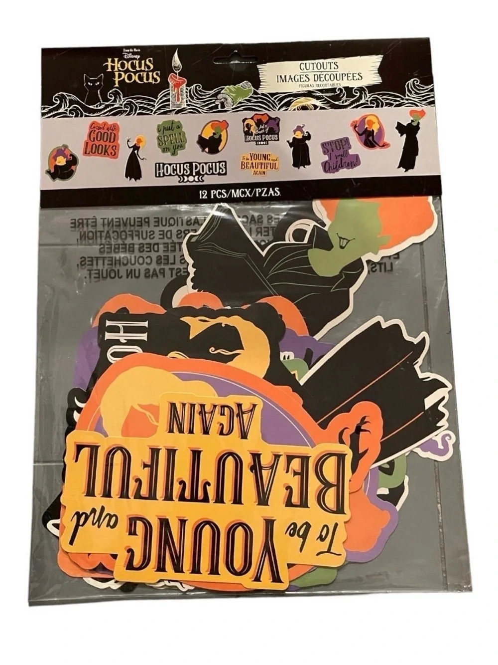 Disney Hocus Pocus Cutouts